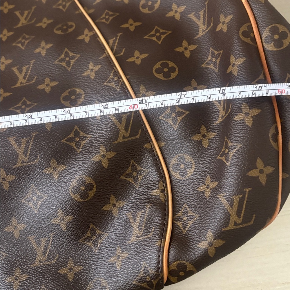 Louis Vuitton Tan and Brown Monogram Hobo Bag - Picture 10 of 12